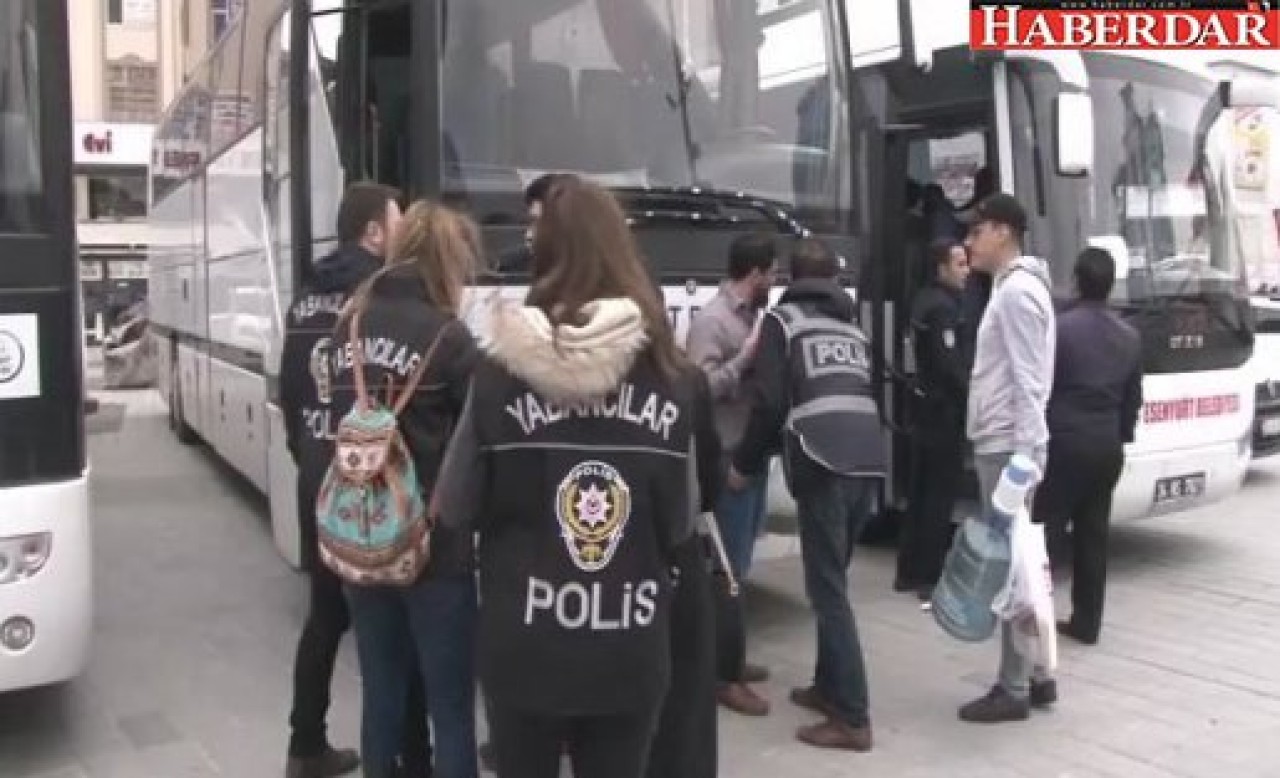 Esenyurtta 96 Kaçak Göçmen Gözaltına Alındı