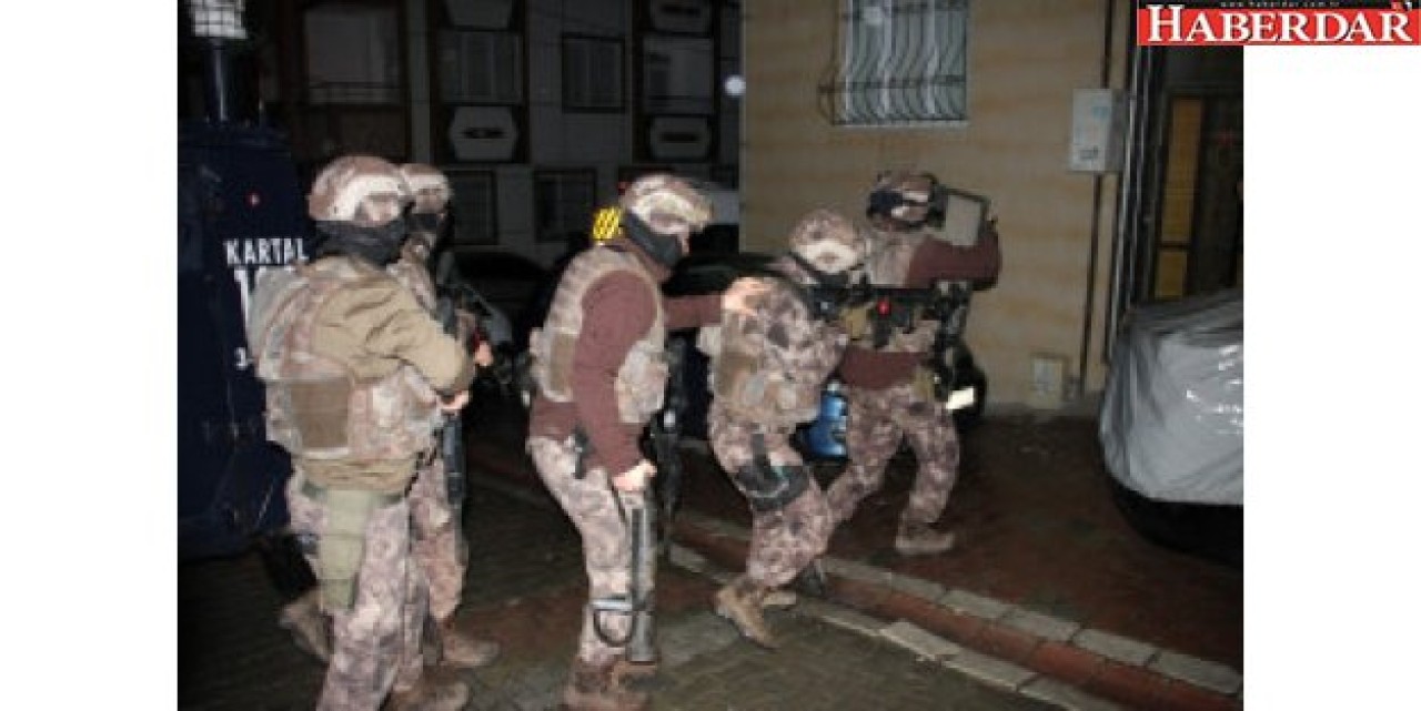 Esenyurtta 30 Adrese Uyuşturucu Operasyonu