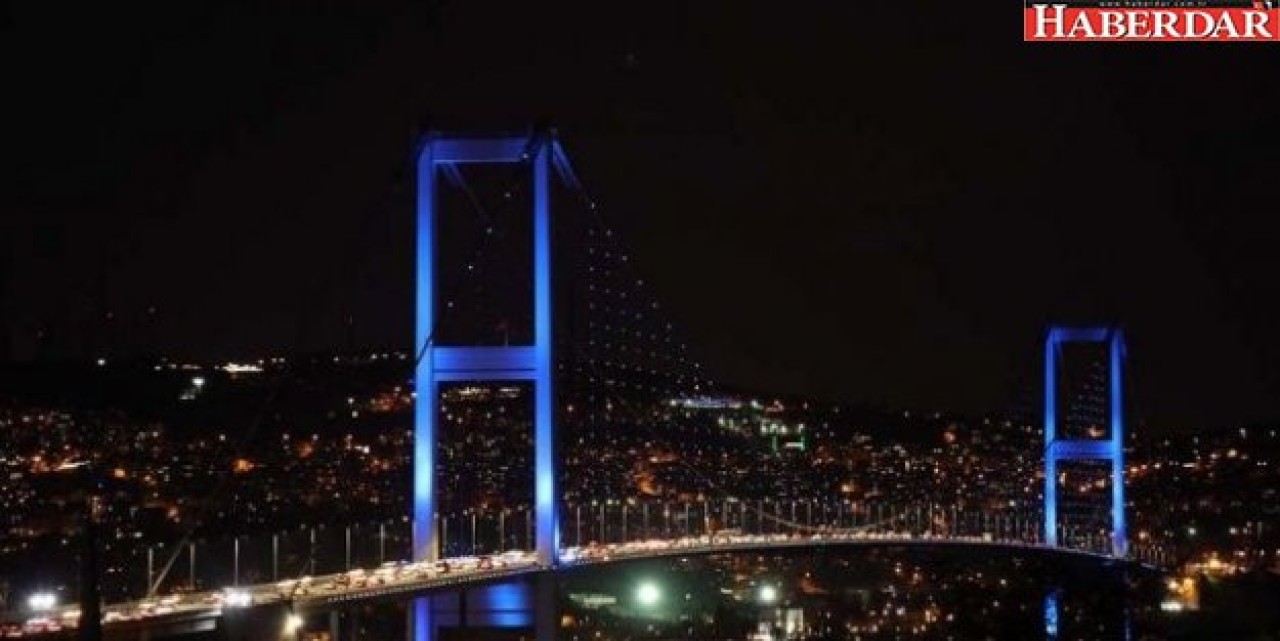 İstanbul maviye büründü; işte nedeni