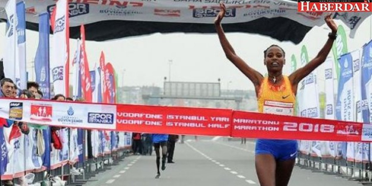 İstanbuldan yarı maraton rekoru çıktı