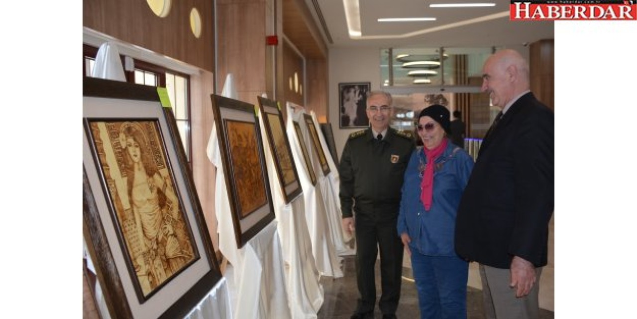 Büyükçekmece Belediyesi, “Pyrogravüre” sergiye ev sahipliği yapıyor