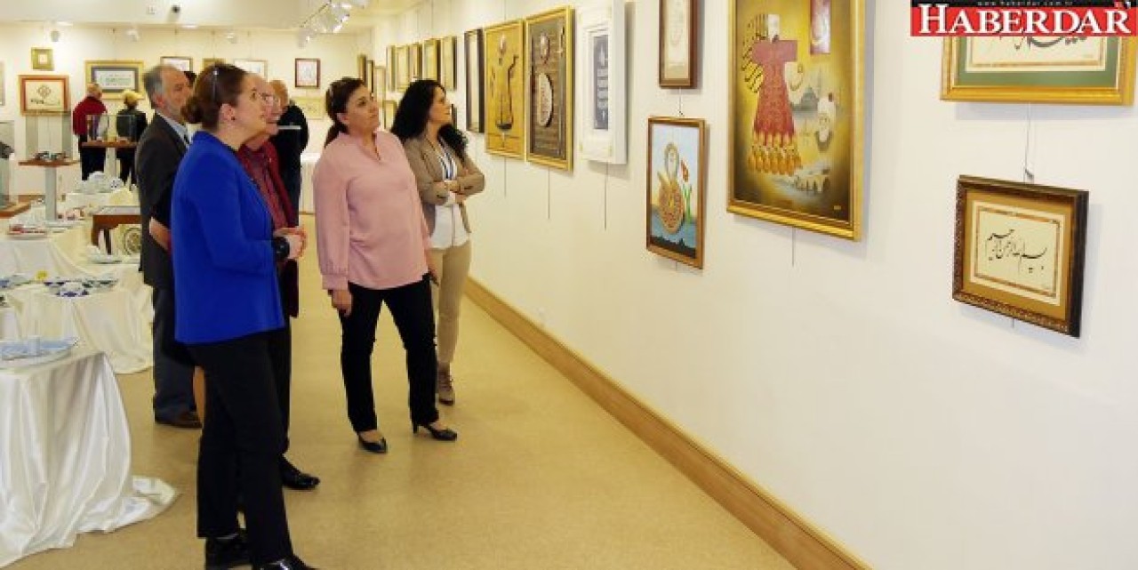 Büyükçekmece, muhteşem bir hat ve çini sergisine ev sahipliği yaptı