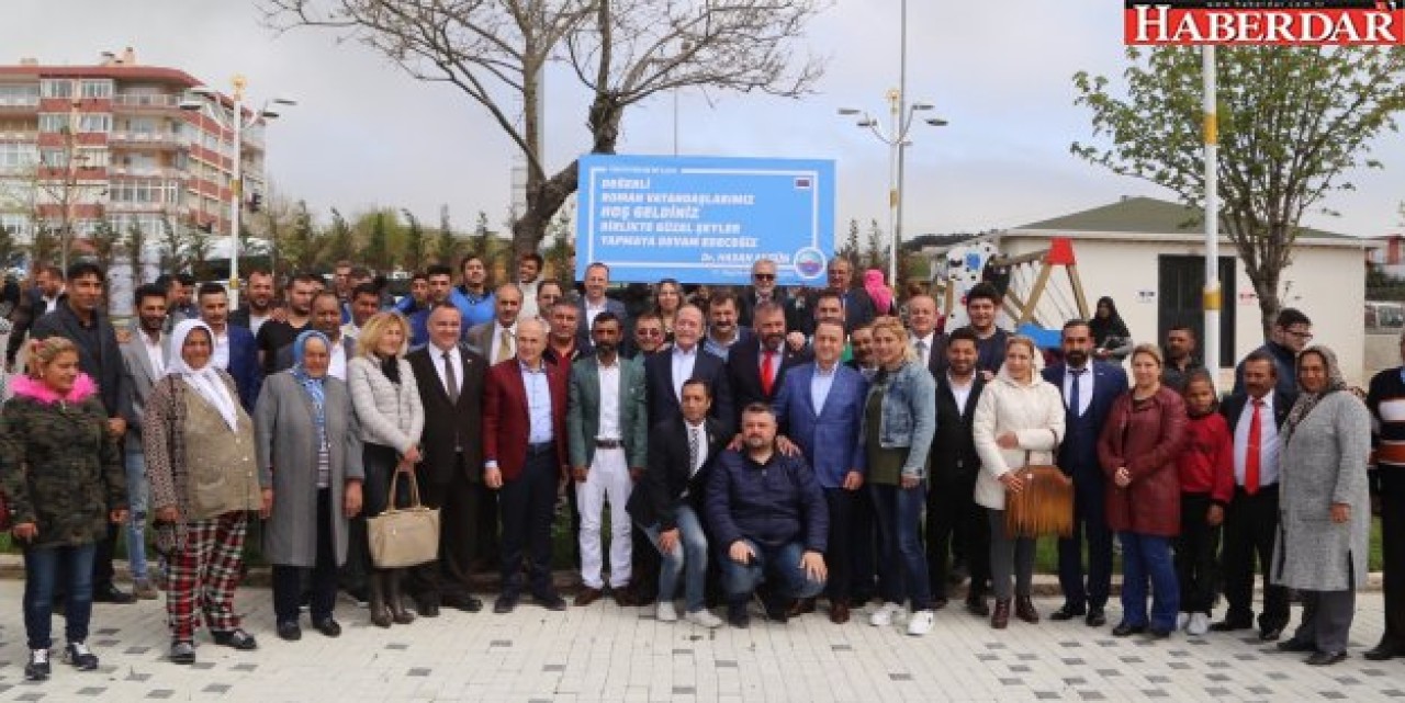 CHPli Akif Hamzaçeb Roman yurttaşlarla bir araya geldi