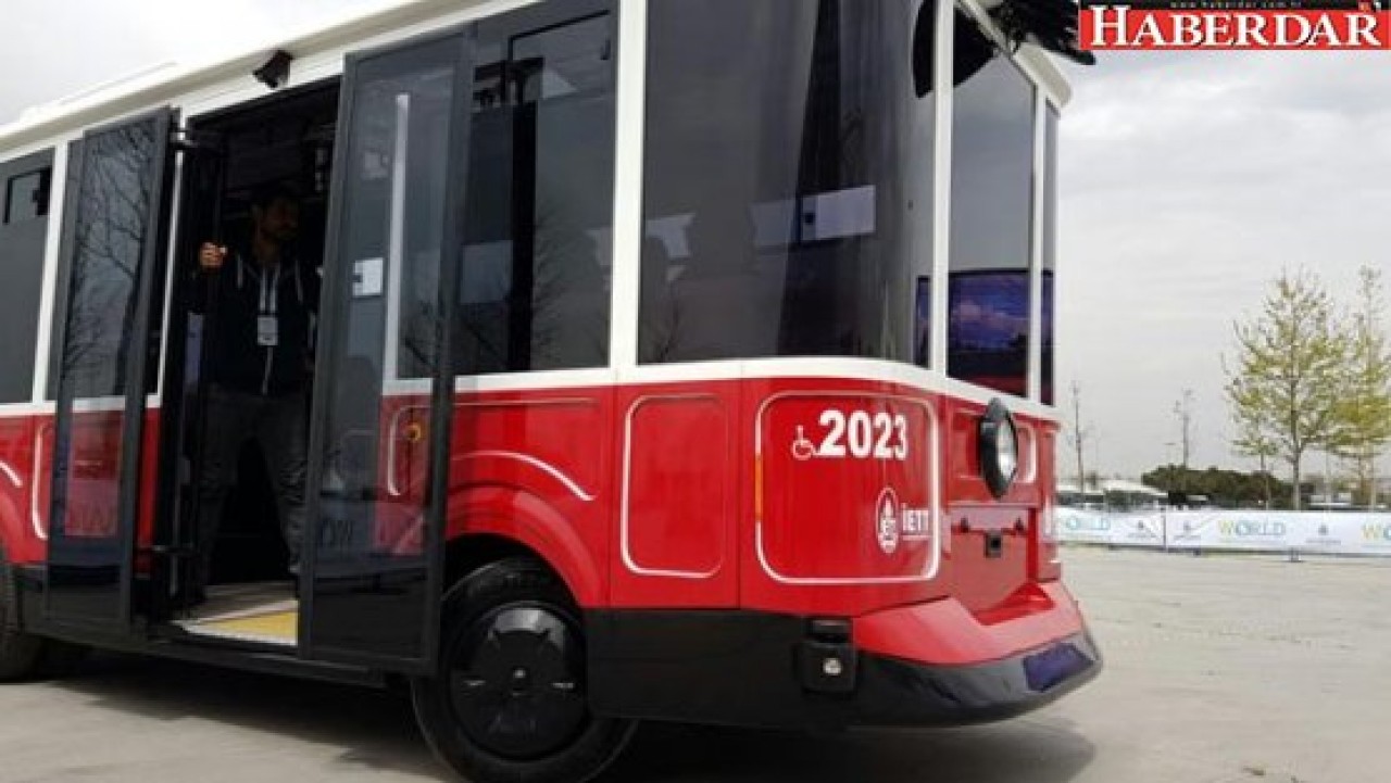 İşte İETTnin sürücüsüz aracı