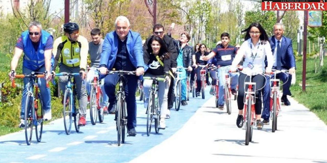 Beylikdüzü kalp sağlığı için pedal çevirdi