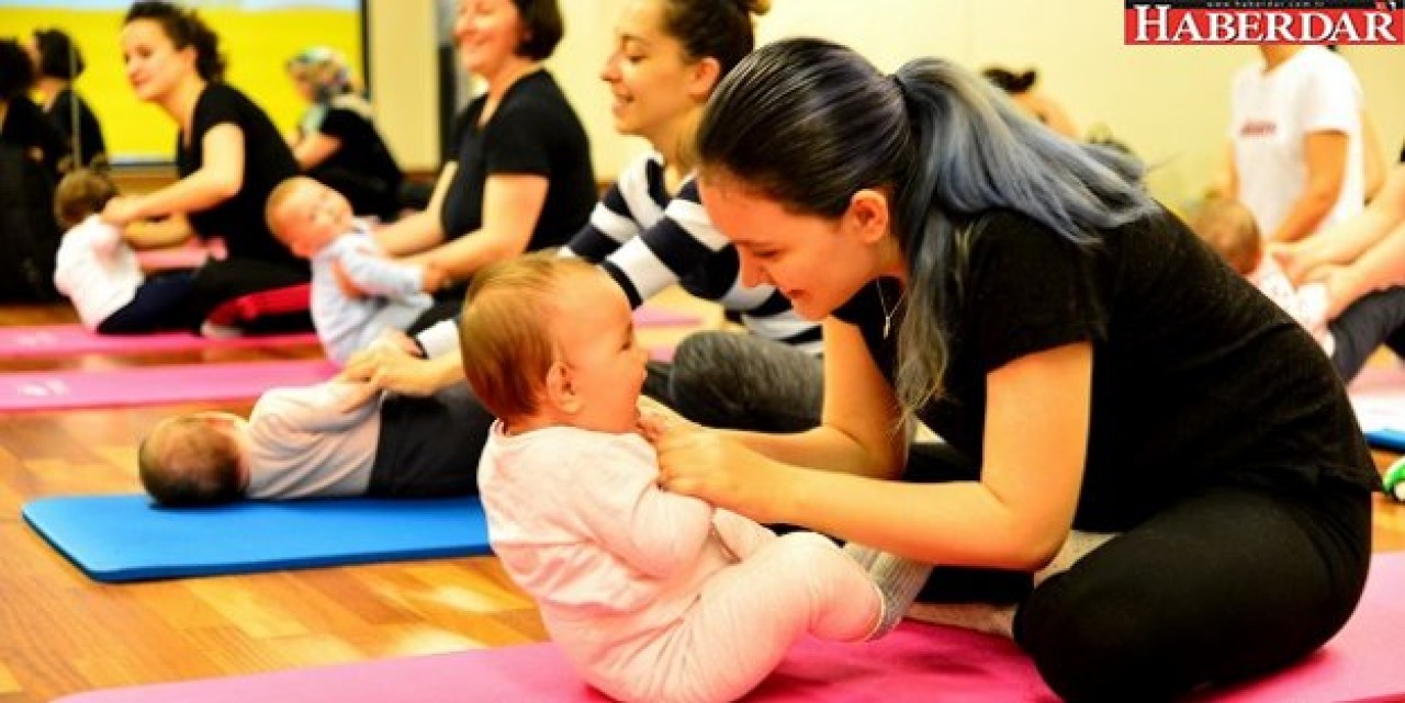 Beylikdüzünde anne bebek pilatesi başladı