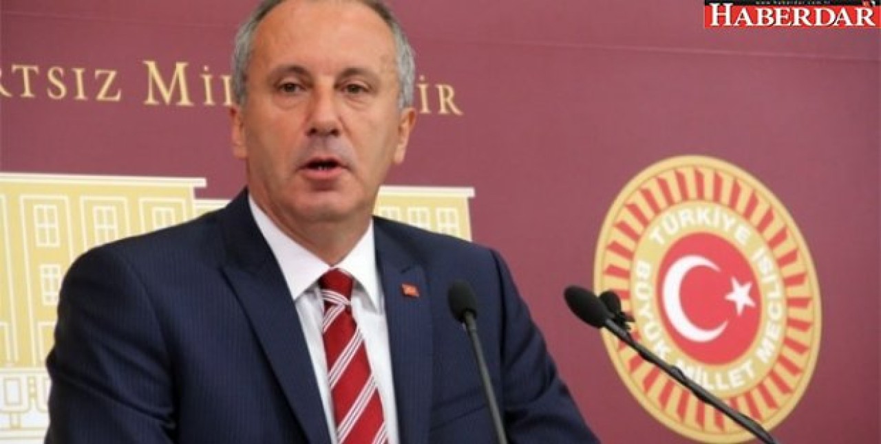 Muharrem İnceden ilk açıklama!