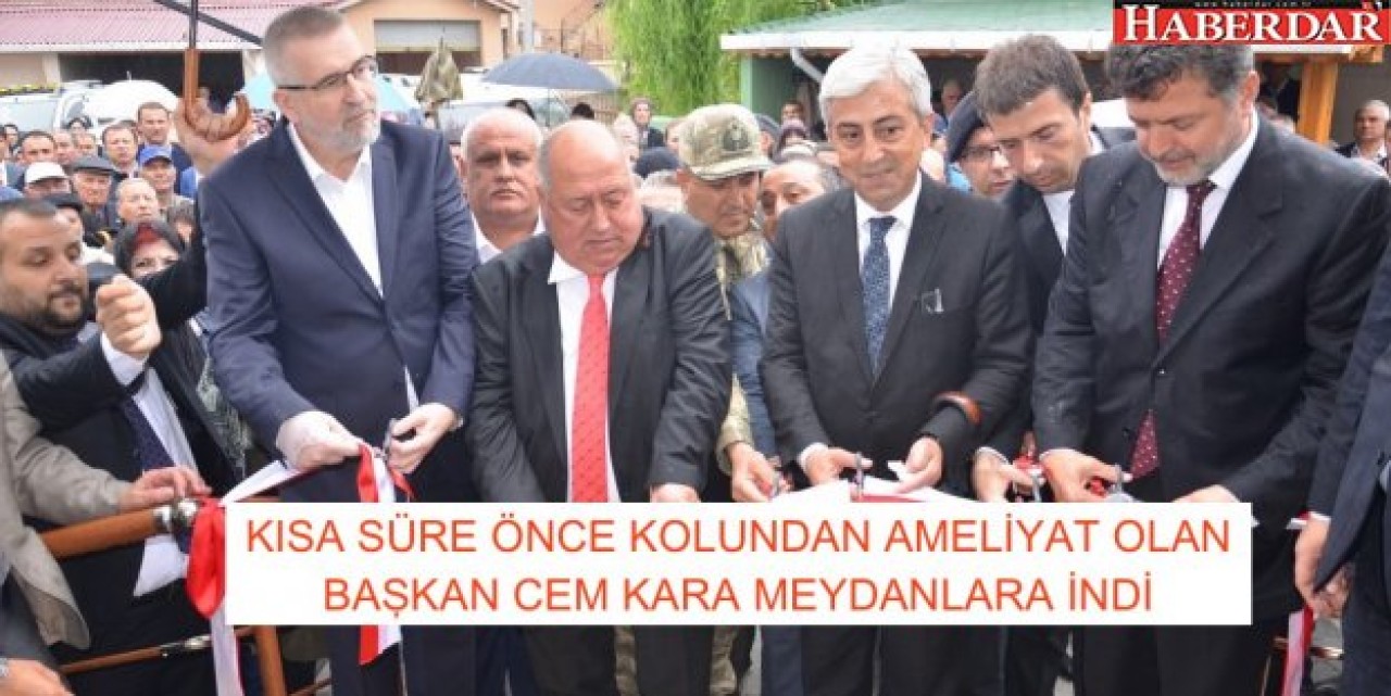 CEM KARA MEYDANLARA İNDİ