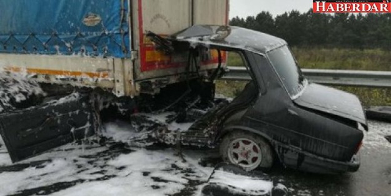 Sultangazide mucize! Bu kazadan sağ çıktı