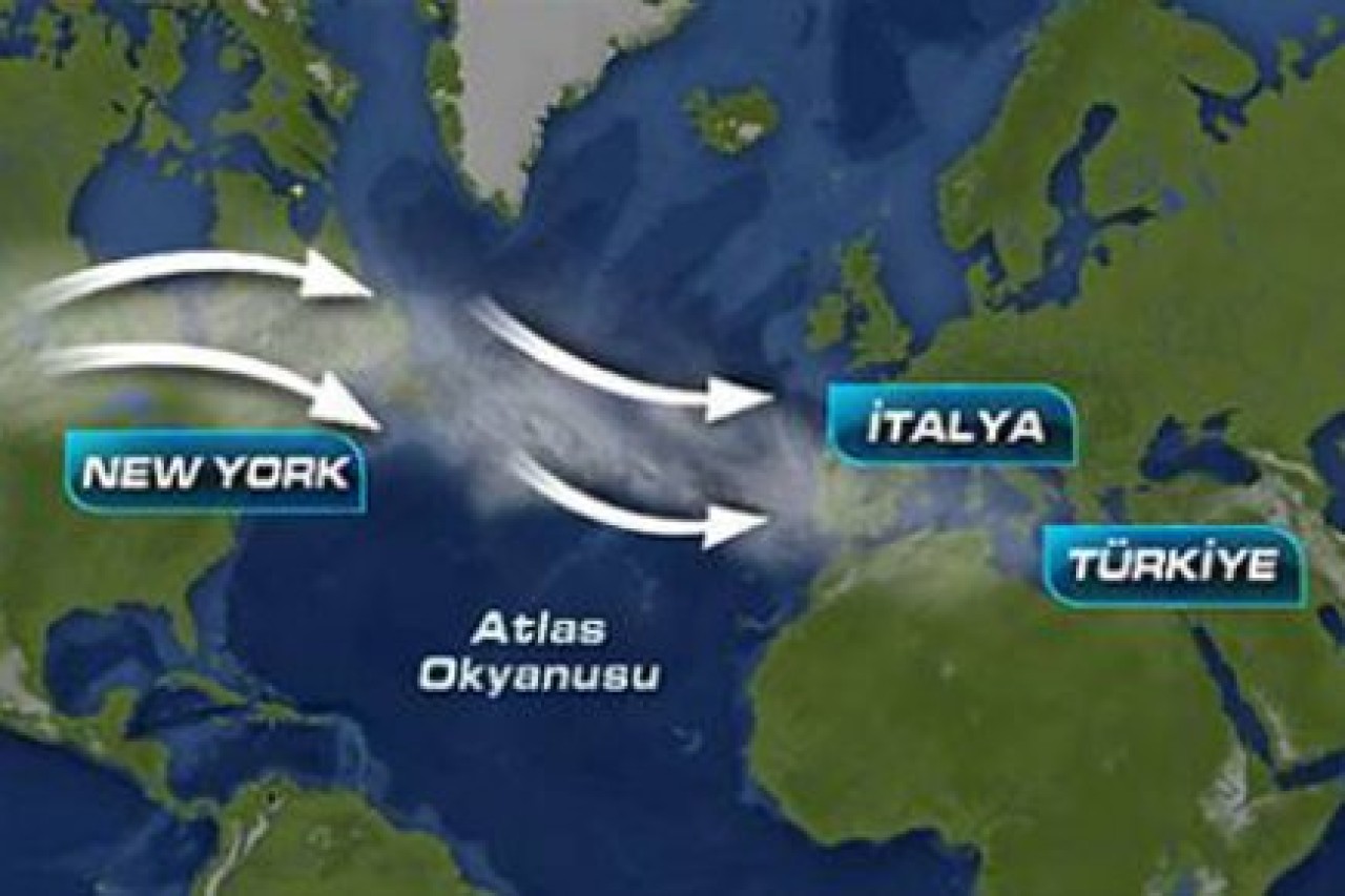 Radyasyon bulutları Türkiye'de