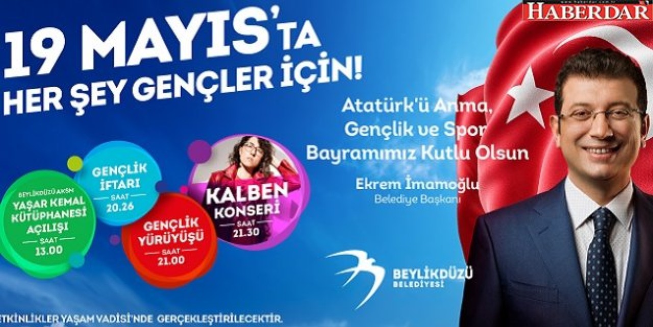 Beylikdüzü 19 Mayısı kutlamaya hazırlanıyor