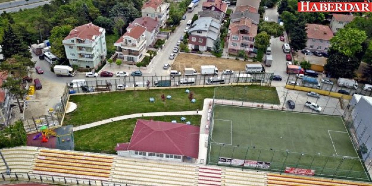 Çatalca Belediyesi ilçeye yeni yeşil alanlar kazandırmaya devam ediyor