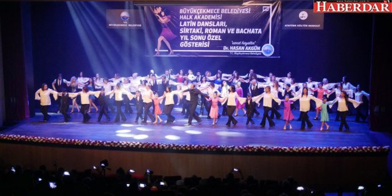 Büyükçekmeceli dansçılar nefesleri kesti