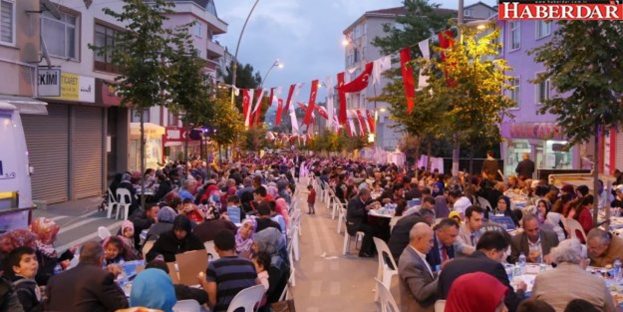 Binlerce Tepecikli iftar sofrasında buluştu