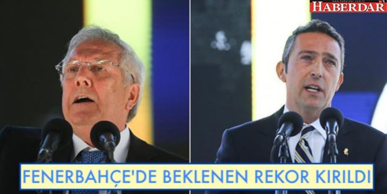 FENERBAHÇEDE BEKLENEN REKOR KIRILDI