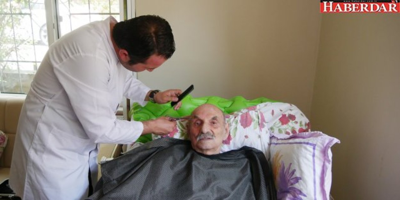 Büyükçekmece Belediyesi’nde evde bayram tıraşı hizmeti