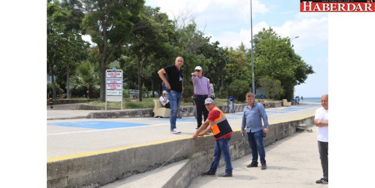 Büyükçekmece Kordonboyu yaz mevsimine hazırlanıyor