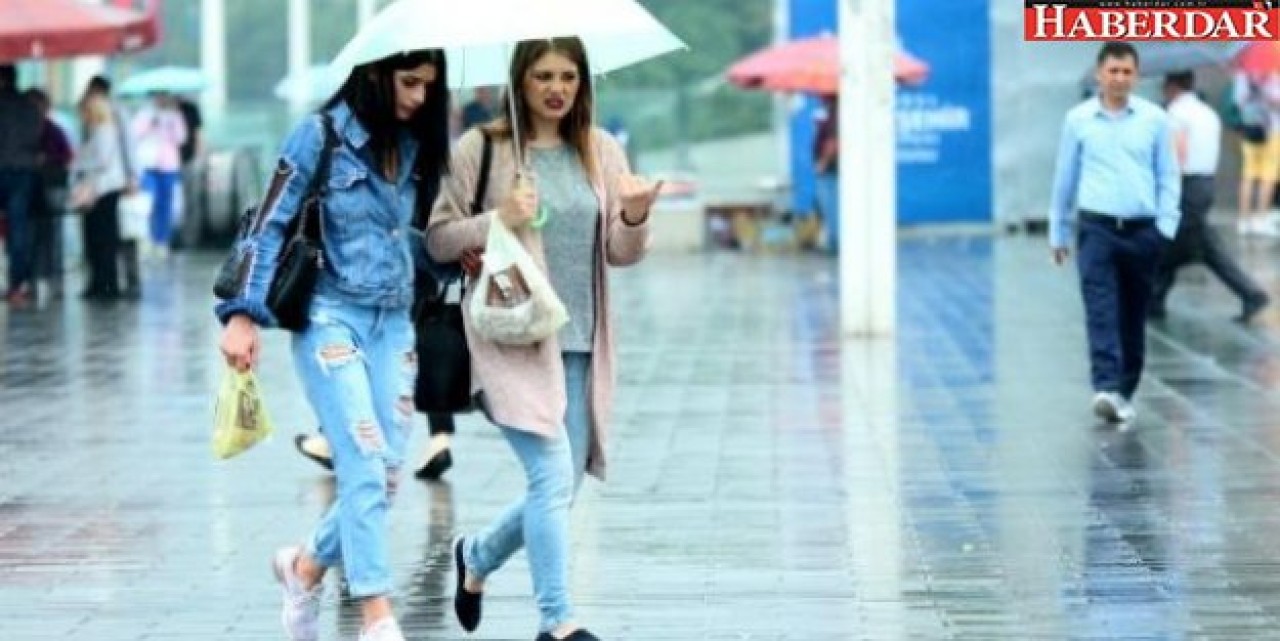 Meteoroloji uyardı, İstanbulda yağış başladı