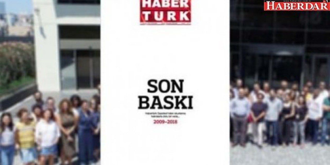 Son baskısını yaptı: Gazete Habertürkten okurlarına veda
