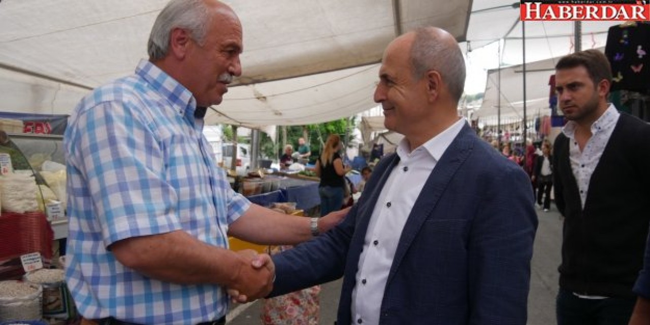 Başkan Akgün’den Tepecik pazarına ücretsiz servis