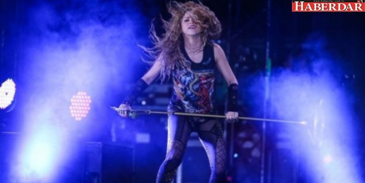 Shakira, İstanbulu coşturdu!