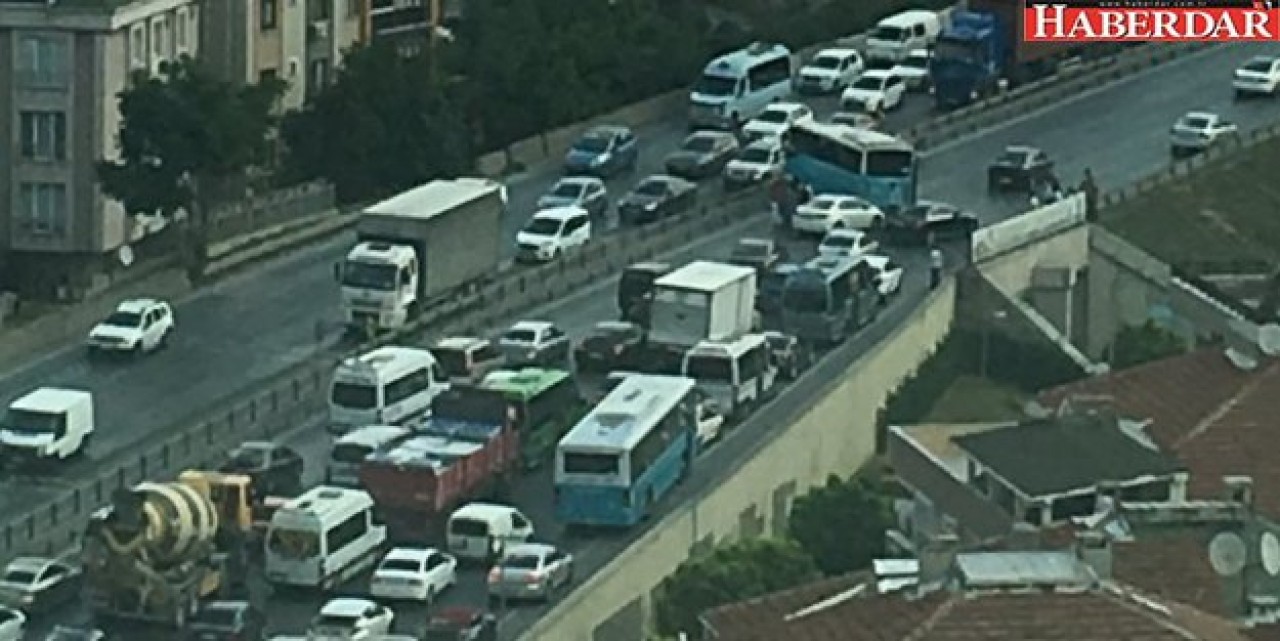 Büyükçekmecede feci kaza!