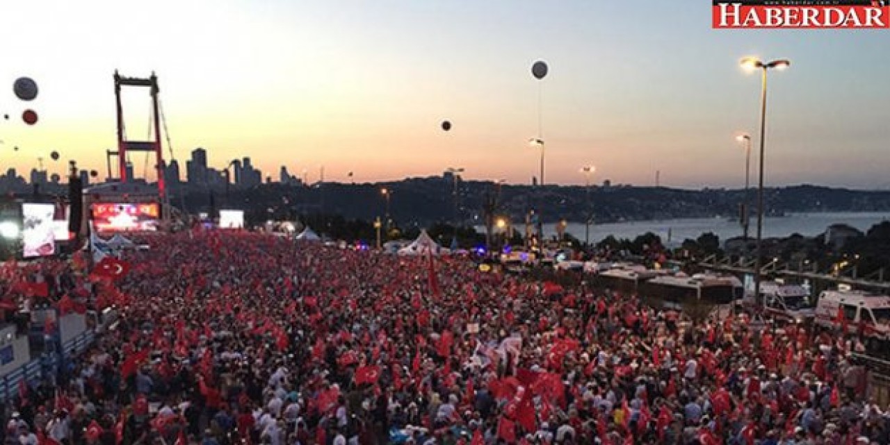 Türkiye 15 Temmuzu anıyor....