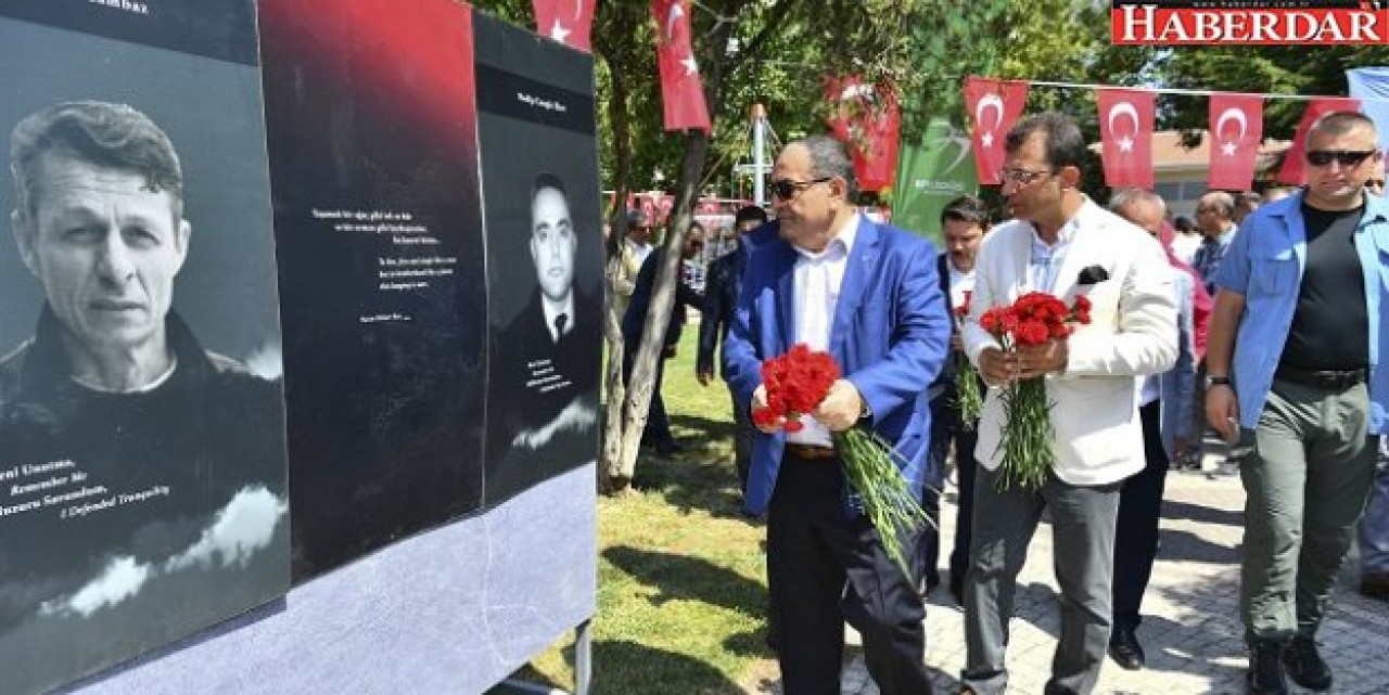 Beylikdüzünde 15 Temmuz şehitleri anması