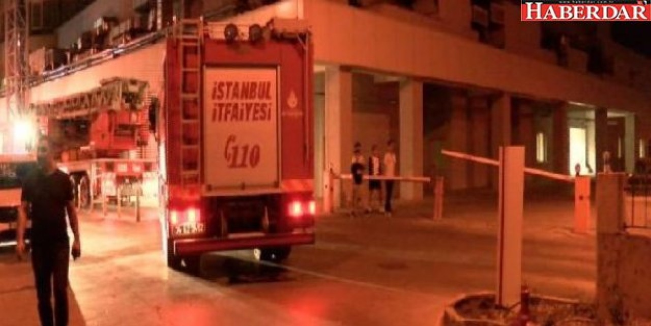 Büyükçekmecede hastane yanındaki fabrikada yangın