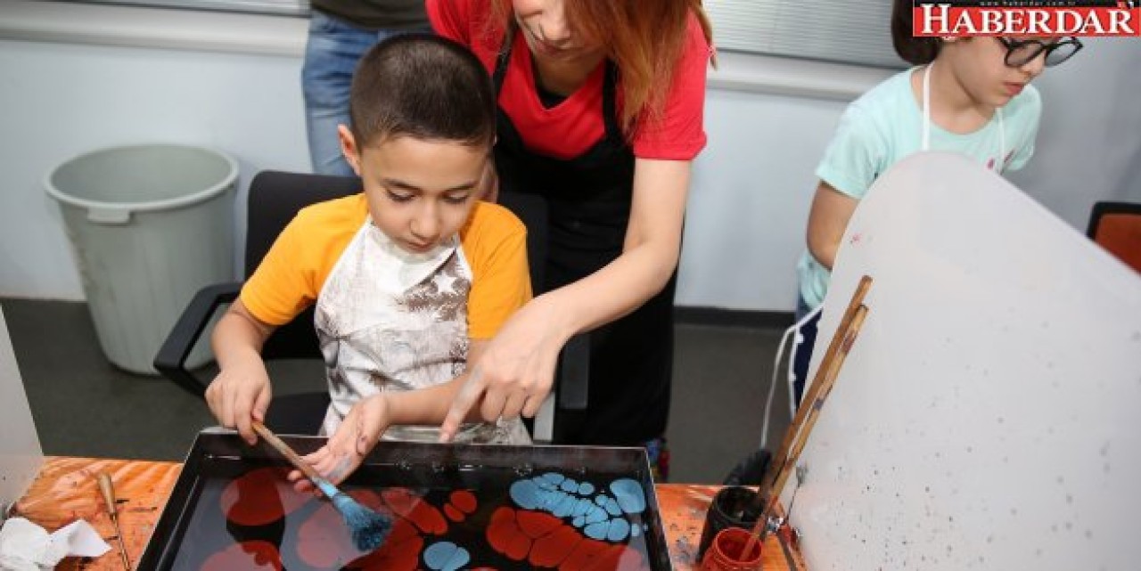 GELENEKSEL SANATLAR, MİNİK ELLERDE HAYAT BULUYOR