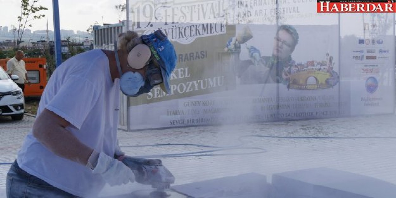 Dünyanın en iyi heykeltıraşları Büyükçekmece’de buluştu