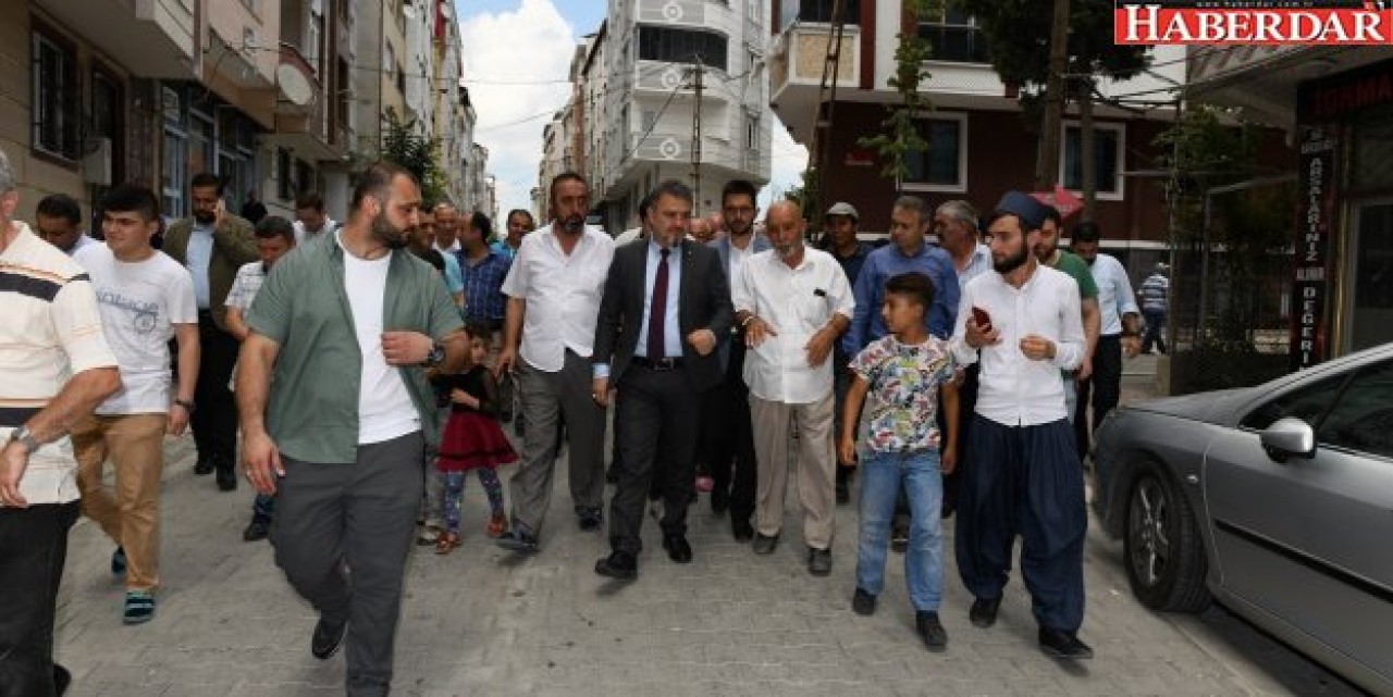 Vatandaş istiyor Başkan Alatepe yapıyor