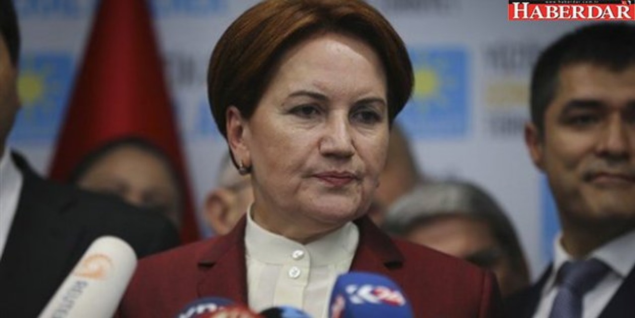Akşener: Sorumluluk şahsıma aittir
