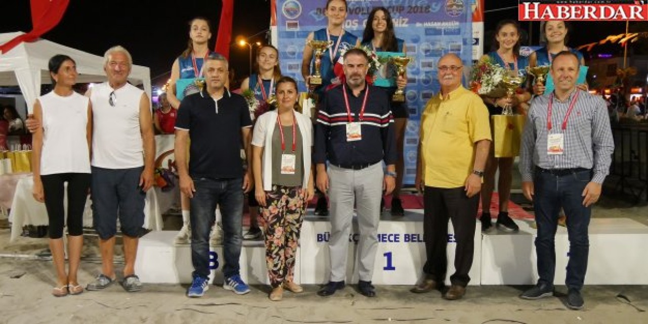 Büyükçekmecede Beach Volley rüzgarı esti