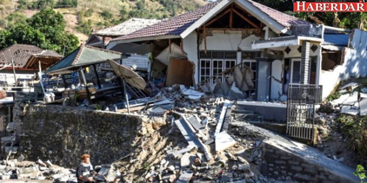 Deprem Felaketinin Yaralarını Saramayan Endonezya 6,2 ile Yeniden Sallandı!