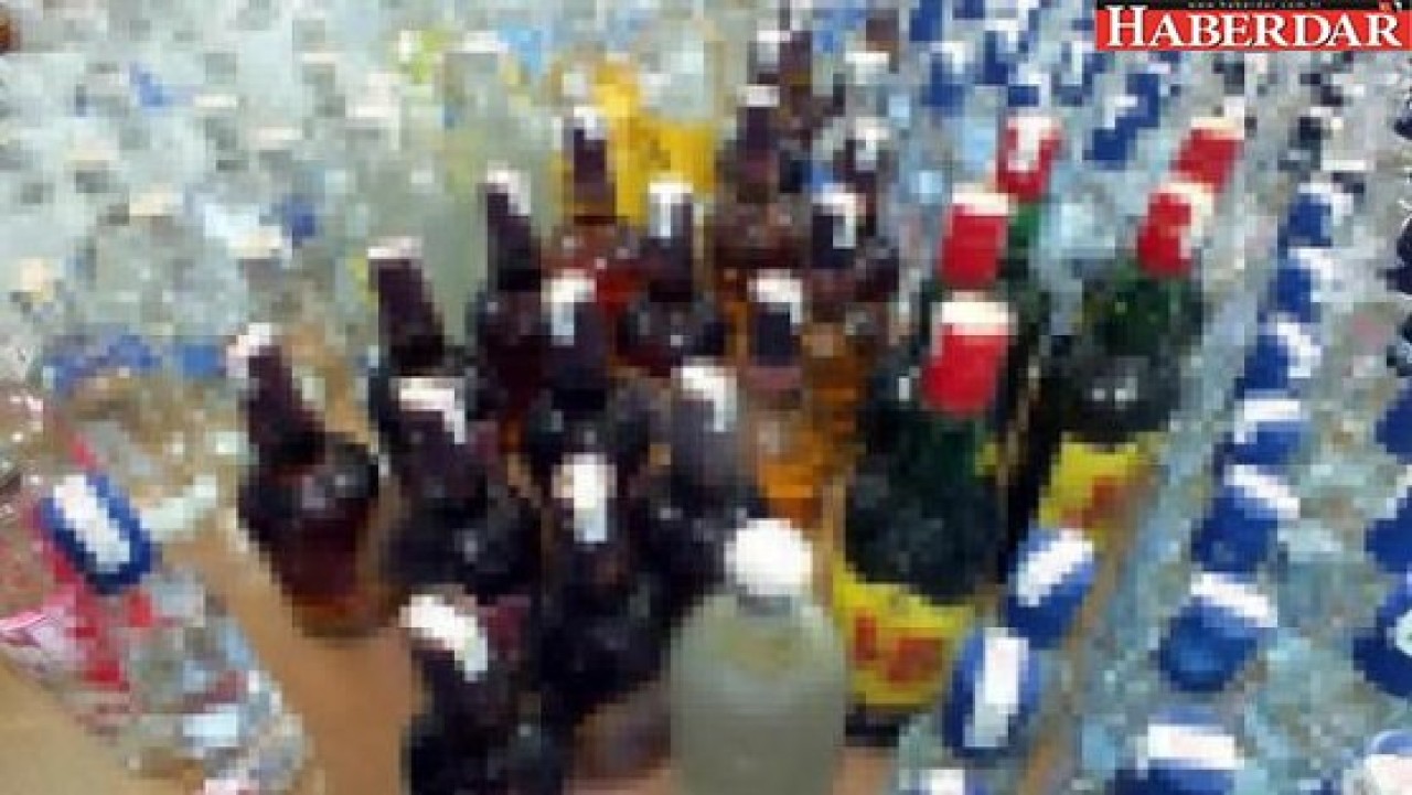 Esenyurtta Sahte İçki Operasyonu