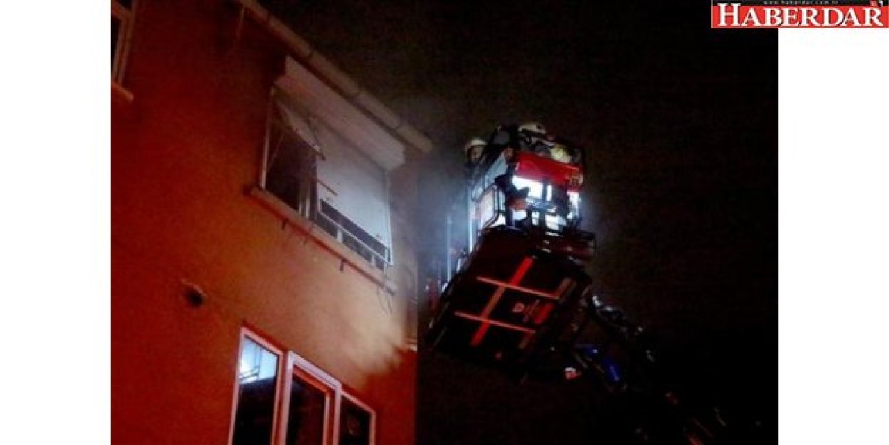 Fatihte korkutan yangın