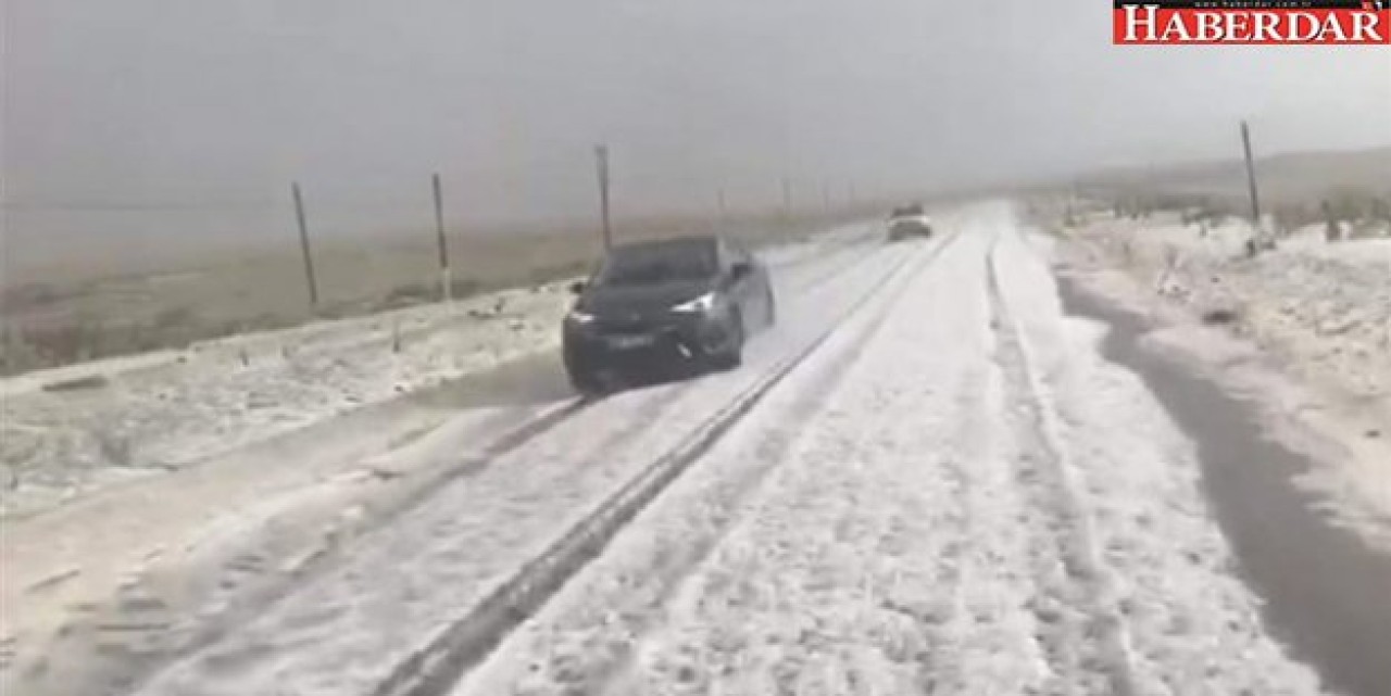 Ağustos ayında beyaza büründü