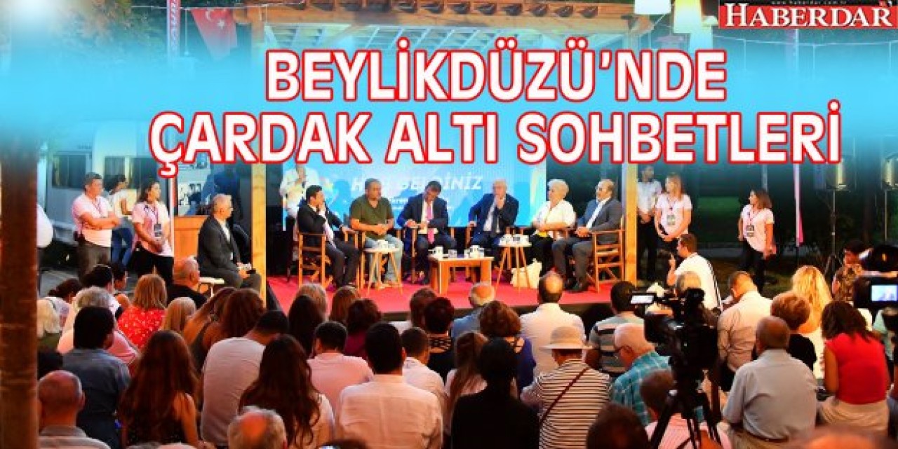 ÇARDAK ALTI SOHBETLERİ SİYASİ PARTİ İLÇE BAŞKANLARINI AĞIRLADI
