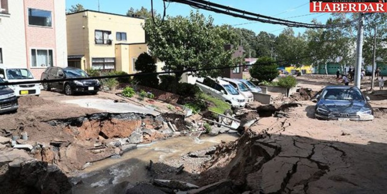 Japonyayı tayfundan sonra 6,7lik deprem vurdu