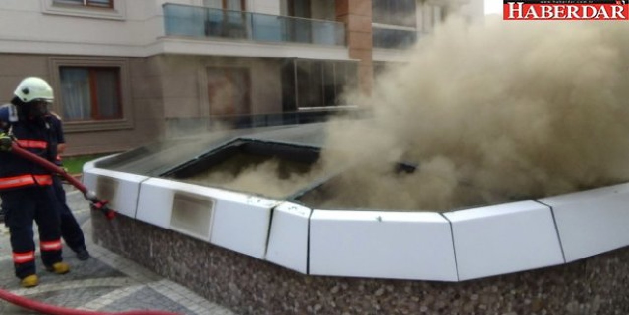 Silivride Saunada Yangın