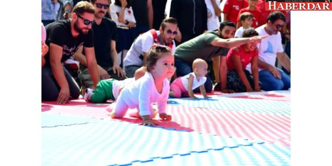 Bebekler, Emekleme Olimpiyatlarında Nefes Kesti