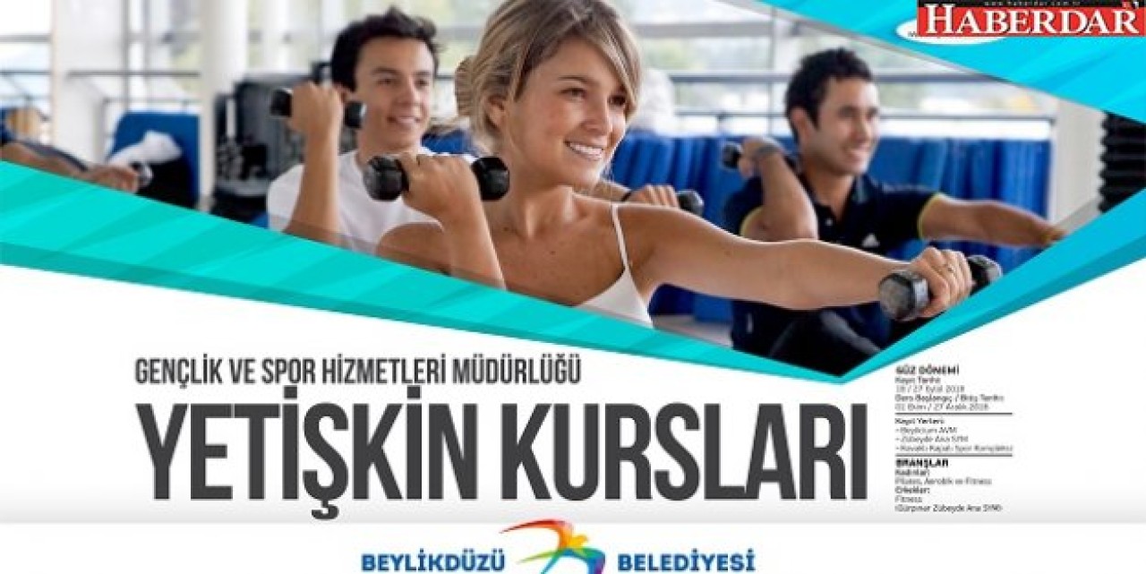 Beylikdüzünde Spor Kurslarına başvurular başlıyor