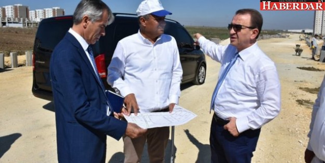 Özcan Işıklar çalışmaları denetledi