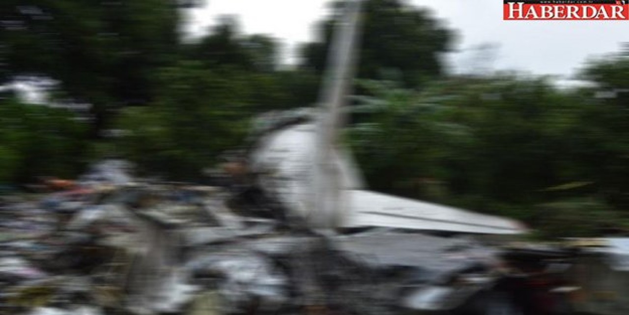 Suudi Arabistanda uçak düştü