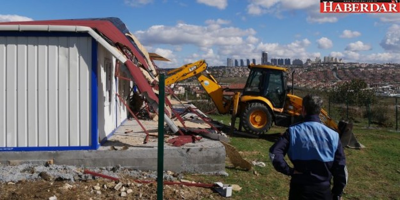 Su toplama havzasında kaçak inşaat furyası!