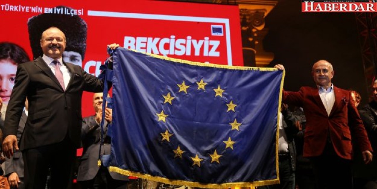 Büyükçekmece Belediyesi’ne Avrupa Şeref Bayrağı Ödülü verildi