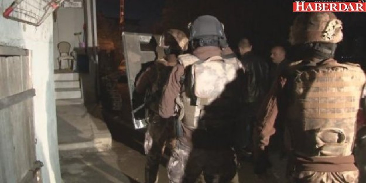 İstanbulda operasyon: Gözaltılar var