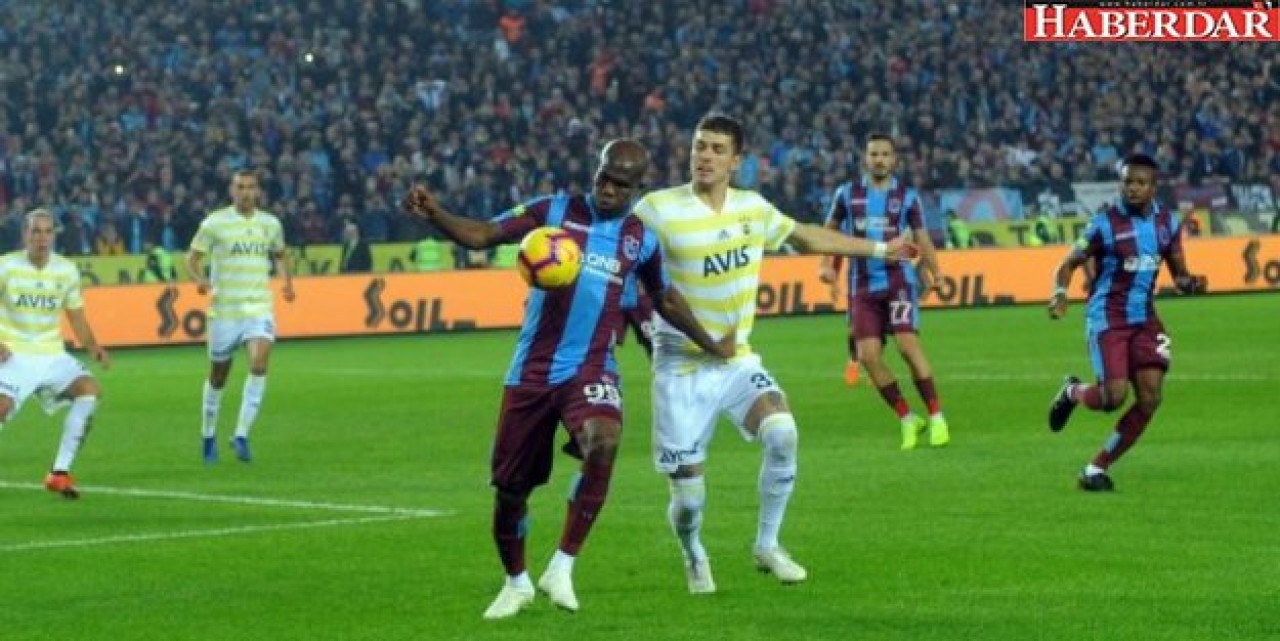 Trabzonspor evinde Fenerbahçeyi devirdi