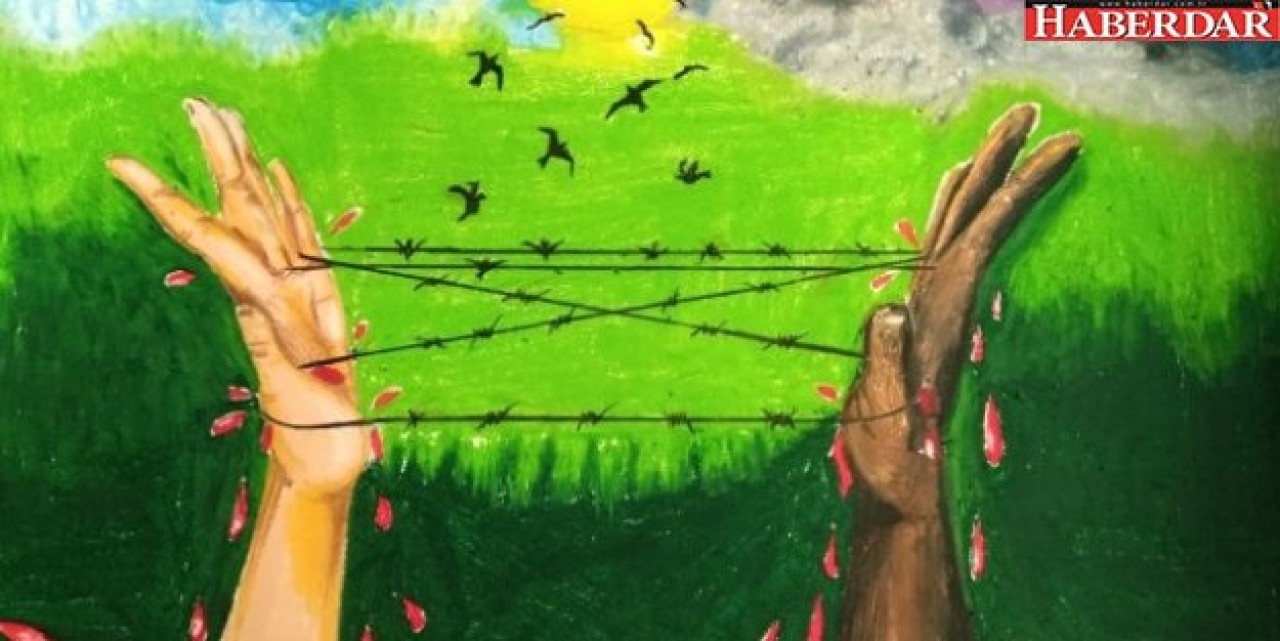 İnsan Hakları Resim Yarışmasında İlk Üç Derece İhlas Kolejinin